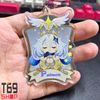 Móc khóa mica game Genshin Impact - Cute card ver