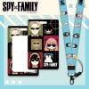 Dây đeo thẻ tên/móc khóa dây strap anime Spy x Family (Có kèm theo bảng tên)