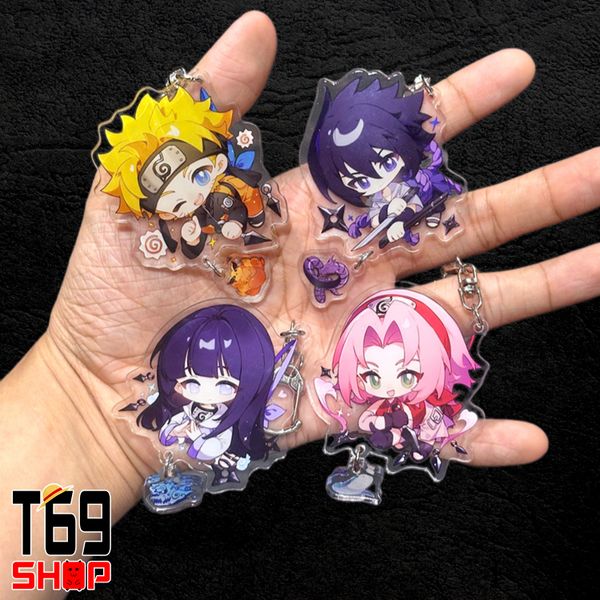 Móc khóa mica anime Naruto - Cute ver