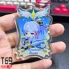 Móc khóa mica game Genshin Impact - Cute card ver