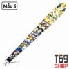Dây đeo thẻ tên/móc khóa dây strap anime Naruto