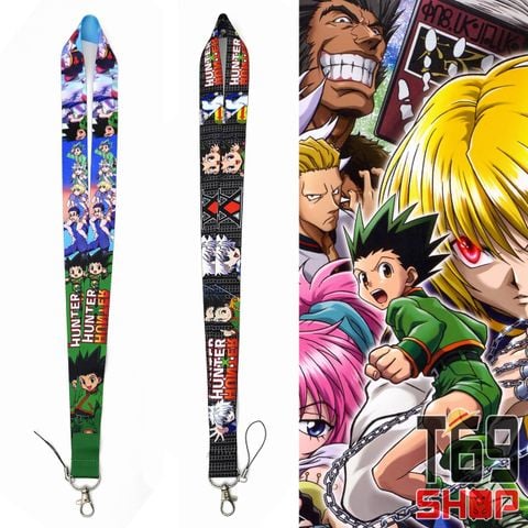 Dây đeo thẻ tên/móc khóa dây strap anime Hunter x Hunter