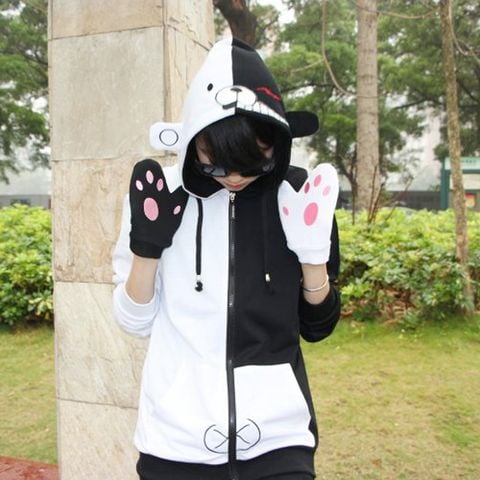 Áo khoác Monokuma - Mẫu 3 - anime Danganronpa