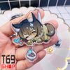 Móc khóa mica anime Bungo Stray Dogs - Cute Animal ver