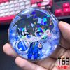 [Tặng bao bảo vệ] Huy hiệu anime Detective Conan có hiệu ứng lấp lánh (Size 5.8cm)