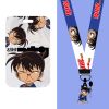 Dây đeo thẻ tên/móc khóa dây strap anime Detective Conan (Có kèm theo bảng tên)