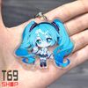 Móc khóa mica Hatsune Miku - Cute ver 2