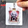 Móc khóa mica game Genshin Impact - Cute card ver