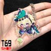 Móc khóa mica game Genshin Impact - Animal Cute Ver - Nhóm 5 sao
