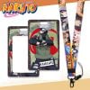 Dây đeo thẻ tên/móc khóa dây strap anime Naruto (Có kèm theo bảng tên)