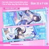 Vé laser game Honkai Impact 3 - Thẻ Bookmark dùng đánh dấu trang (Có hologram lấp lánh)