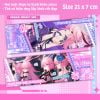 Vé laser game Honkai Impact 3 - Thẻ Bookmark dùng đánh dấu trang (Có hologram lấp lánh)