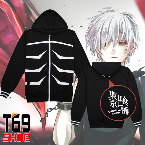 Áo khoác Ken Kaneki - Mẫu 1 - anime Tokyo Ghoul