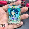 Móc khóa mica game Genshin Impact - Cute card ver