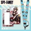 Dây đeo thẻ tên/móc khóa dây strap anime Spy x Family (Có kèm theo bảng tên)