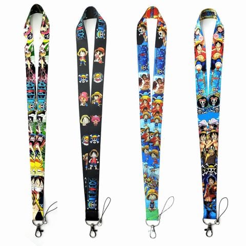 Dây đeo thẻ tên/móc khóa dây strap anime One Piece