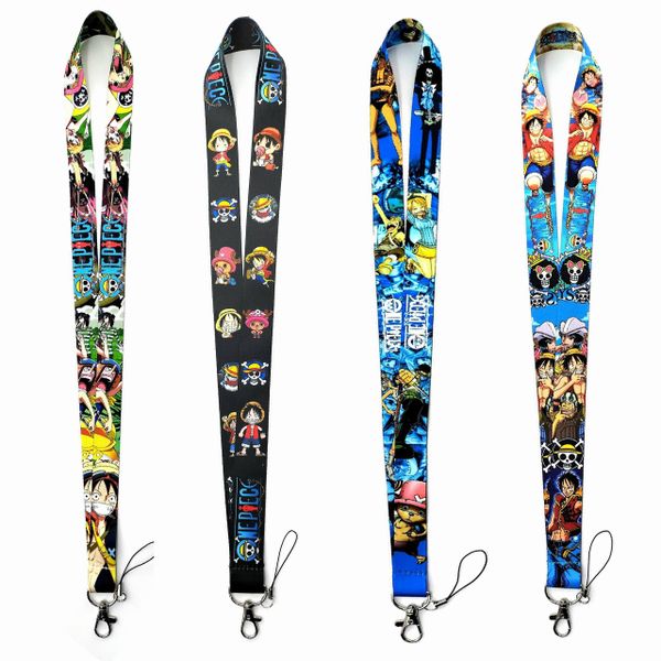 Dây đeo thẻ tên/móc khóa dây strap anime One Piece