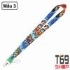 Dây đeo thẻ tên/móc khóa dây strap anime One Piece