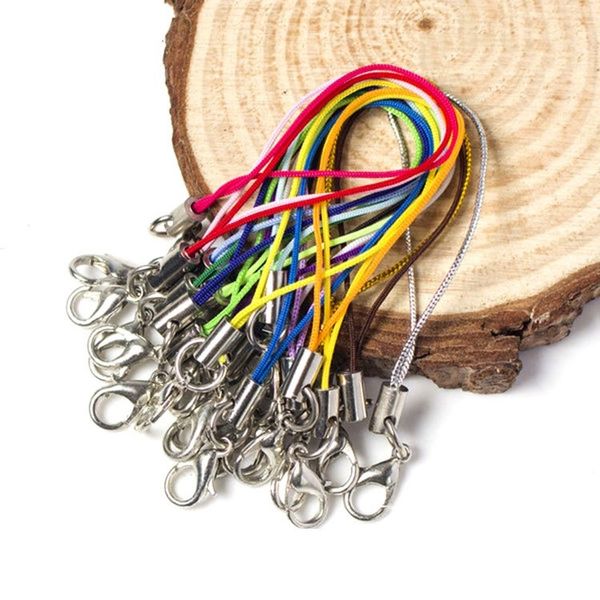 Combo 10 dây móc điện thoại sợi nhỏ có khóa cua