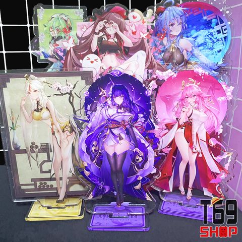 Tượng Standee mica game Genshin Impact - Mẫu 4