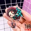 Móc khóa mica anime Kimetsu no Yaiba - Nhóm 13