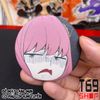 Huy hiệu Anya Meme Face - anime Spy x Family (Size 5.8cm)