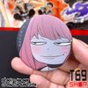 Huy hiệu Anya Meme Face - anime Spy x Family (Size 5.8cm)