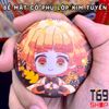 Huy hiệu anime Kimetsu no Yaiba - Chibi ver (Size 5.8cm)