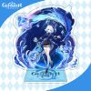 [Loại đặc biệt] Tượng Standee mica game Genshin Impact có background phong cảnh