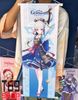 Poster vải, tranh treo vải cao cấp game Genshin Impact (Size 70cm)