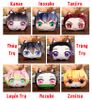 Gối bông mochi anime Kimetsu no Yaiba - Size 35x30cm và có giữ ấm tay