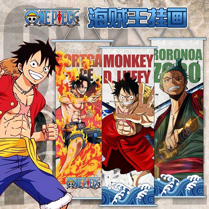 11 Mẫu] Poster vải, tranh treo vải cao cấp anime One Piece (Size 70cm – T69  Shop