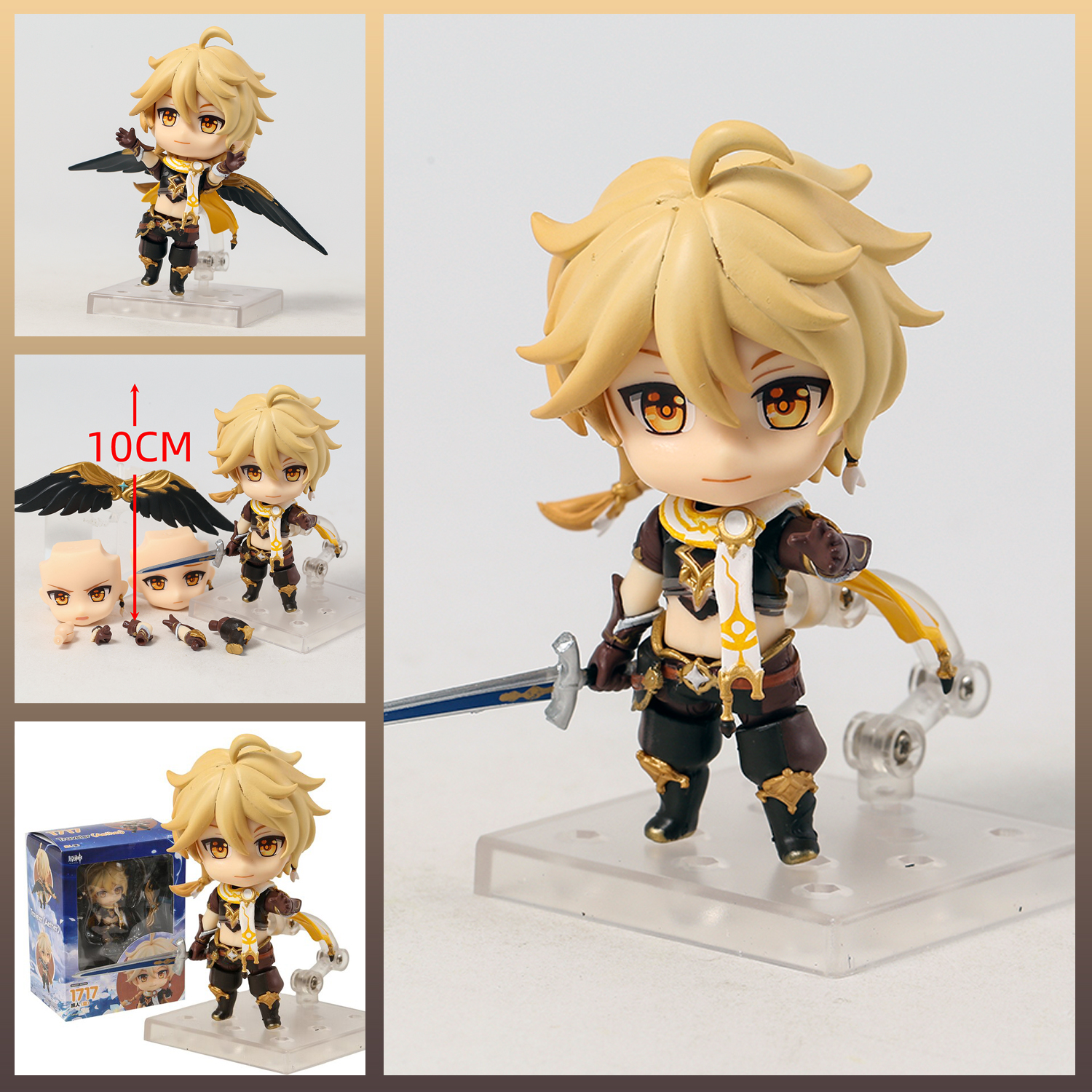 Mô hình Nendoroid 1718 - Traveler (Lumine) - game Genshin Impact