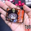 Móc khóa mica game Genshin Impact - Chat Sticker ver