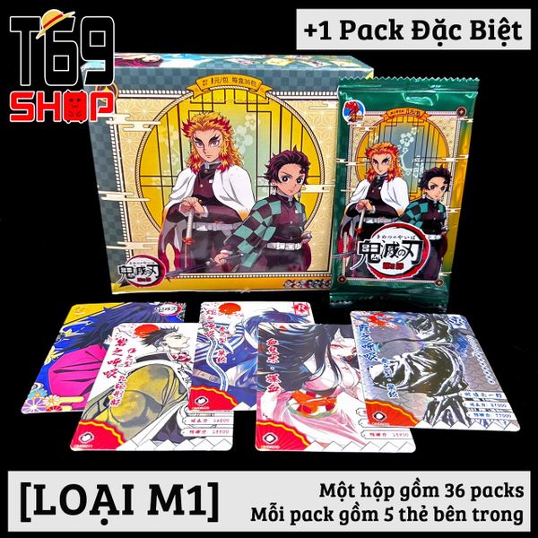 Full box - Hộp thẻ nhân phẩm anime Kimetsu no Yaiba