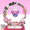 Tượng Standee mica game Honkai Star Rail - Tea Party ver