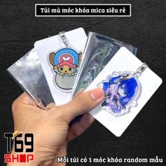 Túi mù gacha móc khóa mica Anime , Game