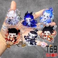 Móc khóa mica phim Na Tra 2: Ma Đồng Náo Hải - Cute ver