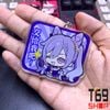 Móc khóa mica game Genshin Impact - Chat Sticker ver