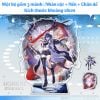[Loại đặc biệt] Tượng Standee mica game Honkai Star Rail có background phong cảnh - Mẫu mới
