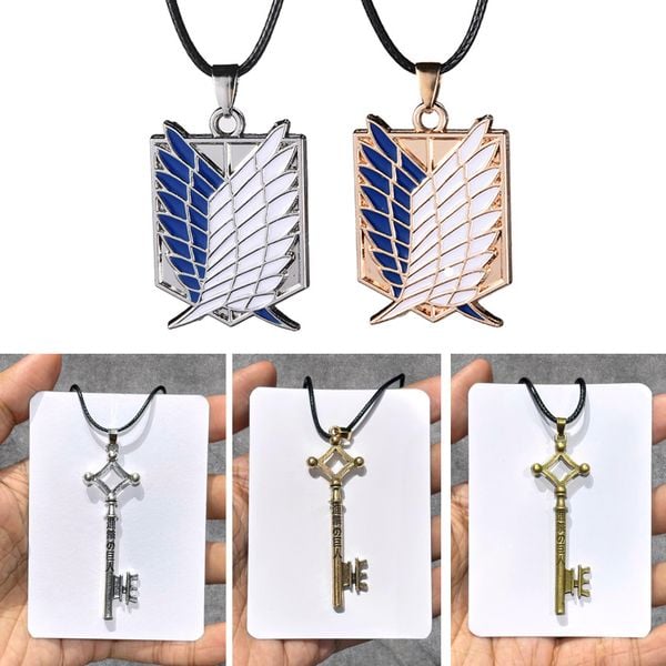 Dây chuyền và móc khóa anime Attack on Titan