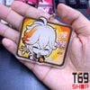 Móc khóa mica game Genshin Impact - Chat Sticker ver