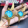 [Loại đặc biệt] Móc khóa kim loại nguyên tố Vision game Genshin Impact - Cosplay