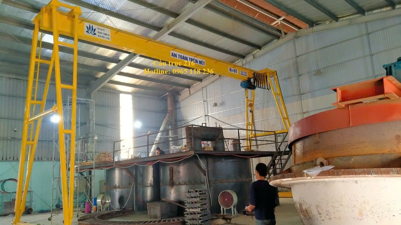 Cổng trục dầm đơn