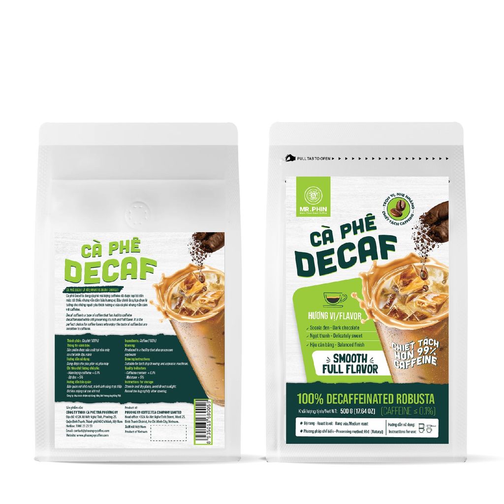 Cà Phê Decaf - 500g
