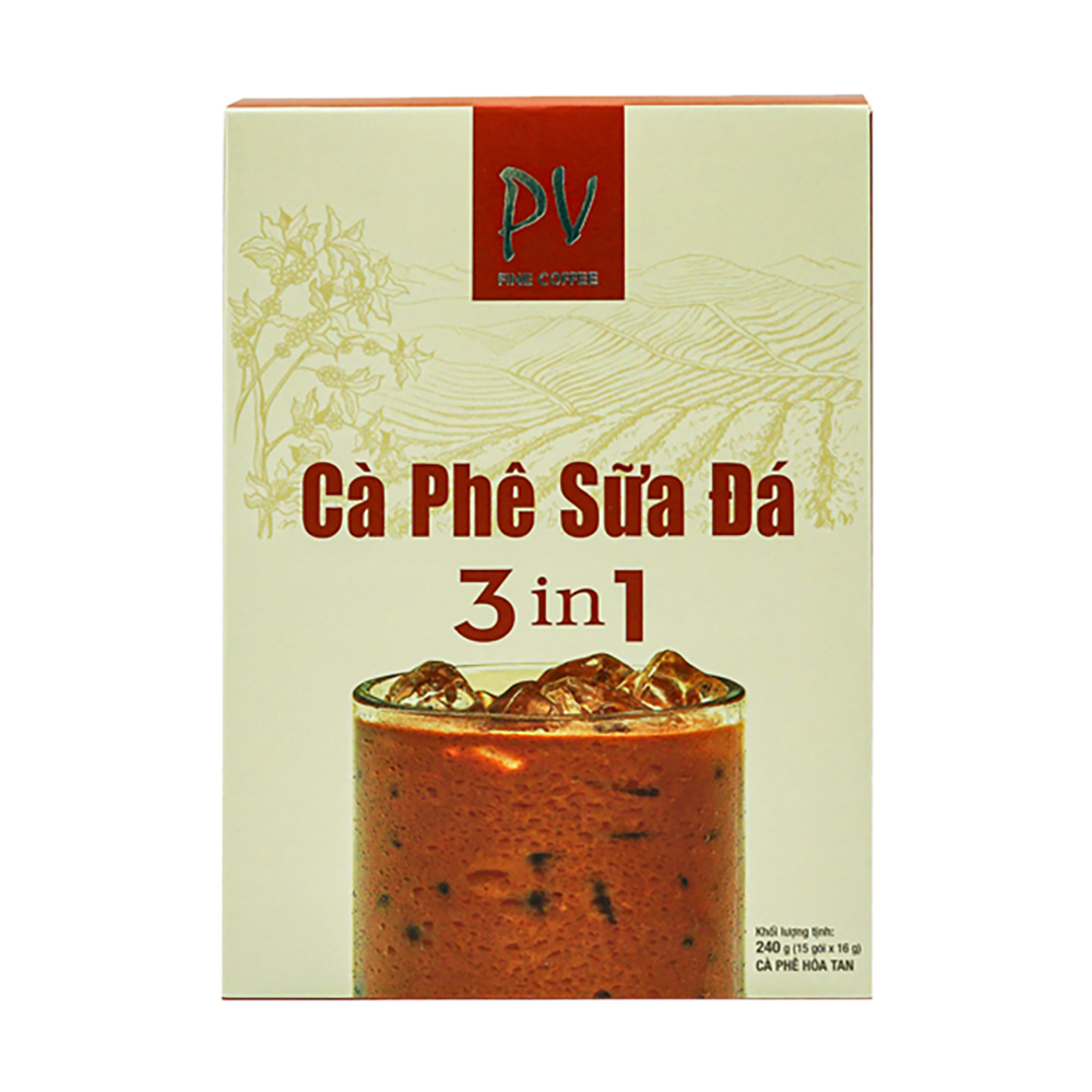 Cà Phê Hòa Tan Sữa Đá 3in1