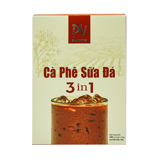 Cà Phê Hòa Tan Sữa Đá 3in1