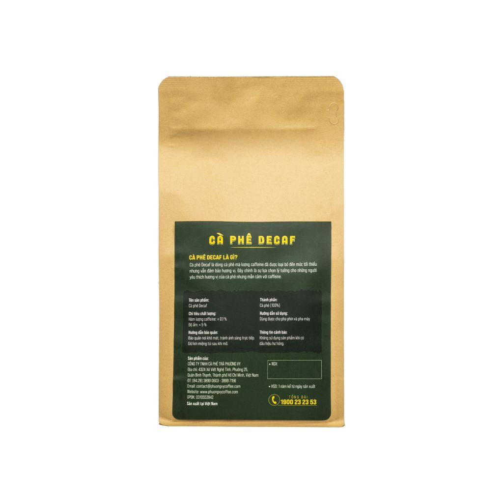 Cà Phê Decaf - 500g