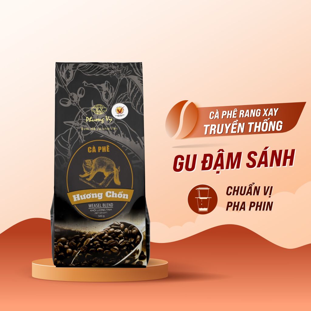 Cà phê Hương Chồn - 500g