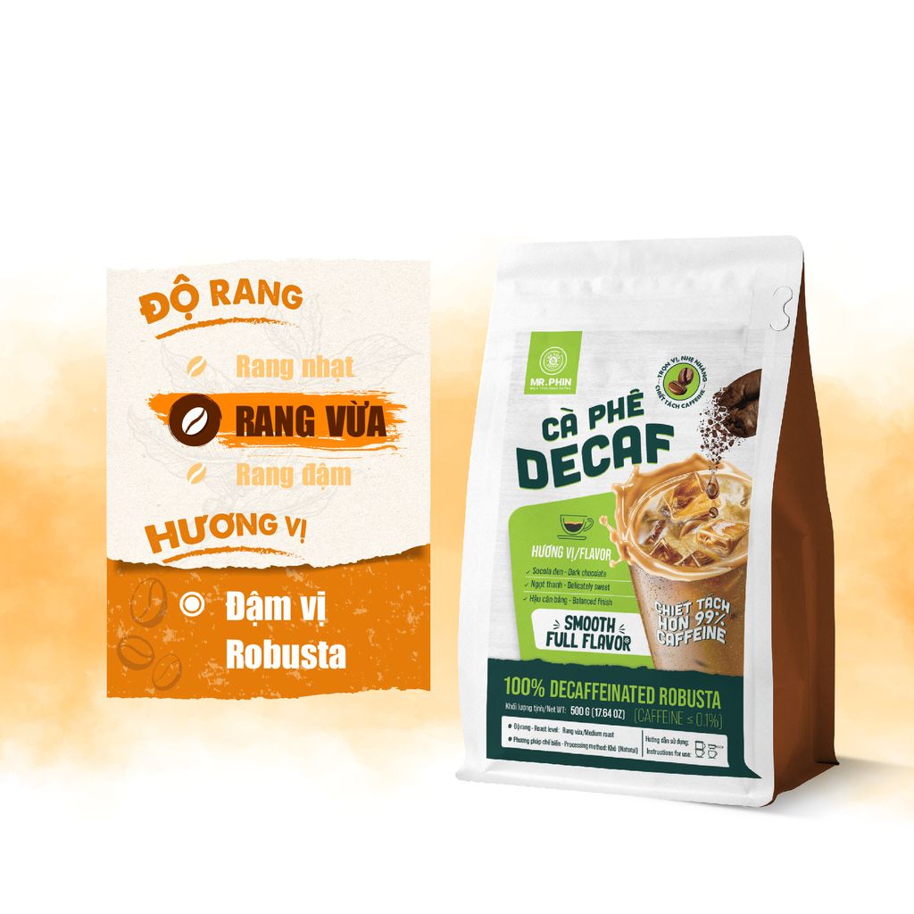 Cà Phê Decaf - 500g